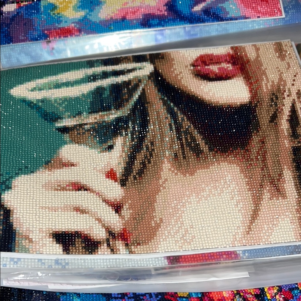 Finished Colorful Diamond Painting Artwork